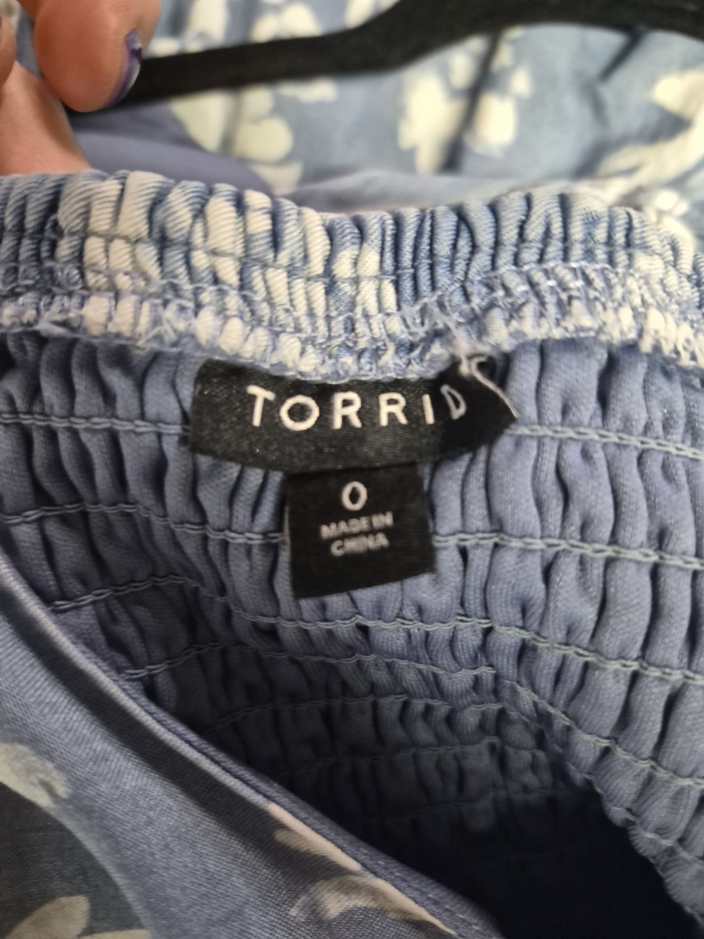 Maxi Chambray Hi-Low V-Neck Dress - Picture 5 of 8